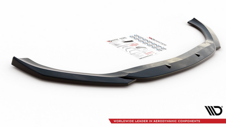 Front Splitter V.1 Mercedes-Benz CLS AMG-Line / 53AMG C257 Gloss Black