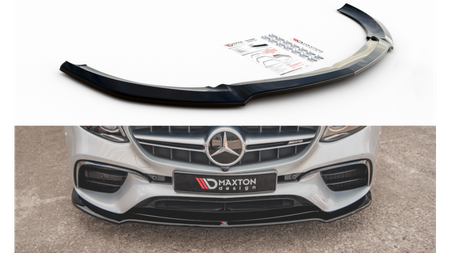 Front Splitter V.1 Mercedes-Benz E63 AMG Estate/Sedan S213/W213 Gloss Black