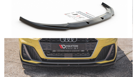 Front Splitter V.2 Audi A1 S-Line GB Gloss Black