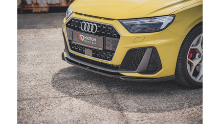 Front Splitter V.2 Audi A1 S-Line GB Gloss Black