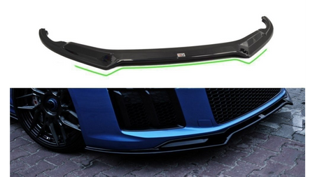 Front Splitter V.2 Audi R8 Mk.2 Gloss Black