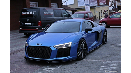 Front Splitter V.2 Audi R8 Mk.2 Gloss Black