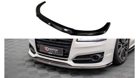 Front Splitter V.2 Audi S8 D4 FL Gloss Black