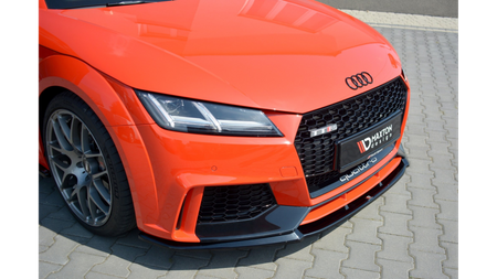 Front Splitter V.2 Audi TT RS 8S Gloss Black