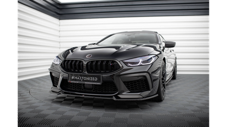 Front Splitter V.2 BMW M8 Gran Coupe F93 Gloss Black