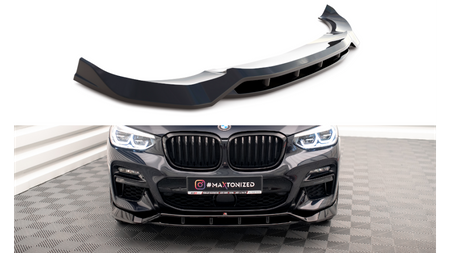 Front Splitter V.2 BMW X3 M40d / M40i / M-Pack G01 Gloss Black