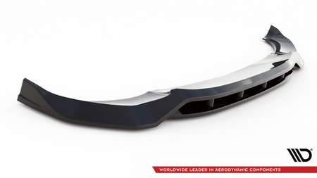 Front Splitter V.2 BMW X3 M40d / M40i / M-Pack G01 Gloss Black