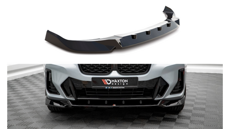 Front Splitter V.2 BMW X4 M-Pack G02 Facelift Gloss Black