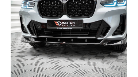 Front Splitter V.2 BMW X4 M-Pack G02 Facelift Gloss Black