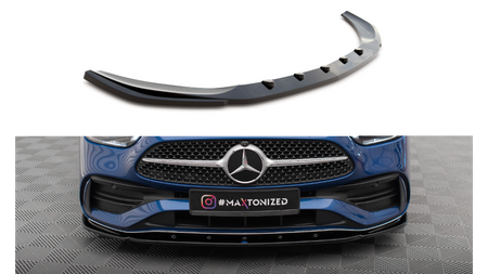 Front Splitter V.2 Mercedes-Benz C AMG-Line / 43 AMG W206 Gloss Black