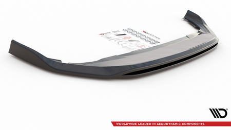 Front Splitter V.2 VW Golf 8 Gloss Black