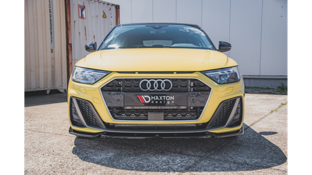 Front Splitter V.3 Audi A1 S-Line GB Gloss Black