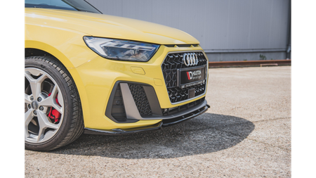 Front Splitter V.3 Audi A1 S-Line GB Gloss Black