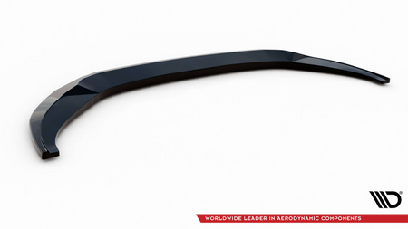 Front Splitter V.3 Audi A6 C8 Gloss Black