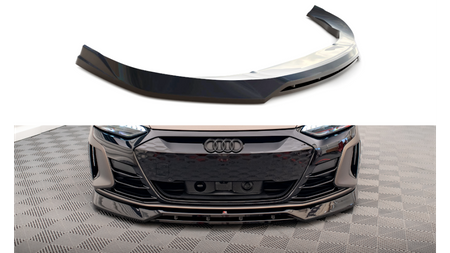 Front Splitter V.3 Audi e-Tron GT / RS GT Mk1 Gloss Black