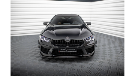 Front Splitter V.3 BMW M8 Gran Coupe F93 Gloss Black