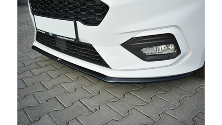 Front Splitter V.3 Ford Fiesta Mk8 ST / ST-Line Gloss Black