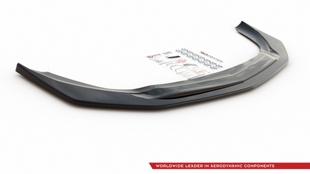 Front Splitter V.3 Mercedes A35 AMG Aero W177 Gloss Black