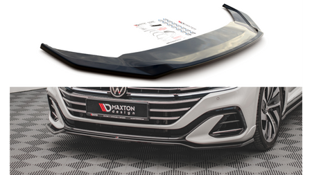 Front Splitter V.3 Volkswagen Arteon R-Line Facelift Gloss Black