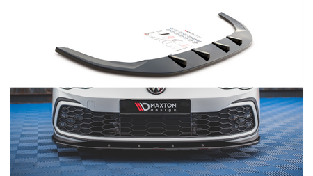 Front Splitter Volkswagen Golf GTI / GTE / R-Line Mk8 Gloss Black