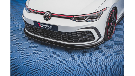 Front Splitter Volkswagen Golf GTI / GTE / R-Line Mk8 Gloss Black