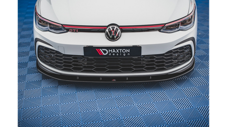 Front Splitter Volkswagen Golf GTI / GTE / R-Line Mk8 Gloss Black