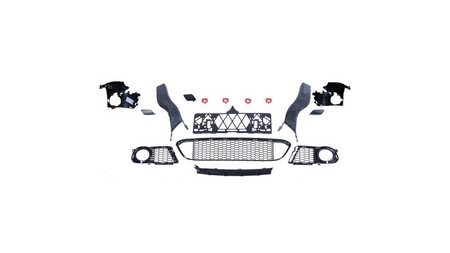 Front Sport Bumper Set of Accessories suitable for BMW 3 (E92) Coupe (E93) Convertible Facelift 2010-2013