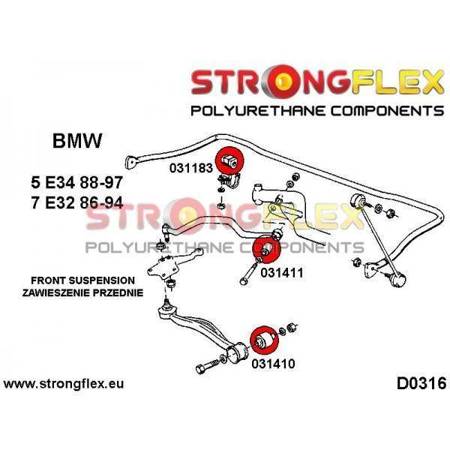 Front suspension bush kit, 036171B