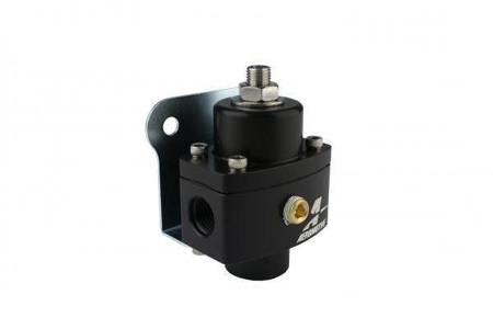 Fuel pressure regulator Aeromotive Marine Carbureted ORB-06 Black