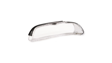 Headlight Lens Housing White LEFT suitable for BMW 5 (E39) Sedan Touring Facelift 2000-2003