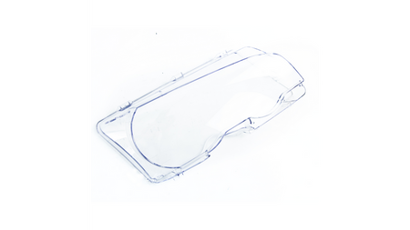 Headlight Lens Housing With Rubber RIGHT suitable for BMW 3 (E46) Coupe Convertible Pre-Facelift 1999-2003