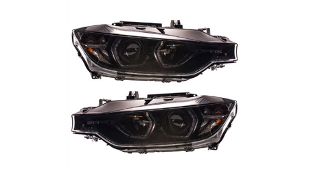 Headlights Xenon Black DRL suitable for BMW 3 (F30) Sedan (F31) Touring Pre-Facelift 2012-2015