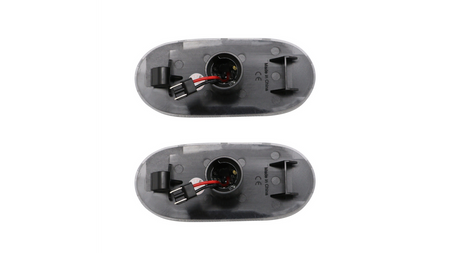 LED Side Indicators suitable for Mercedes Sprinter (W906) VW Crafter (2E 2F) 2006-2016 Black smoke lens