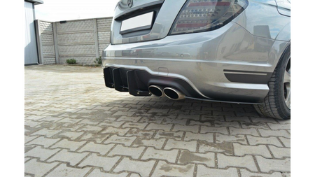 Mercedes-Benz C Sedan / Estate AMG-Line W204 / S204 REAR DIFFUSER & REAR SIDE SPLITTERS