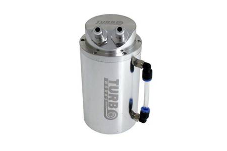 Oil catch tank TurboWorks 10mm Silver