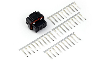 Pin and plug set - Superseal AMP 34 pin connector - Key row 2 - 4 ...