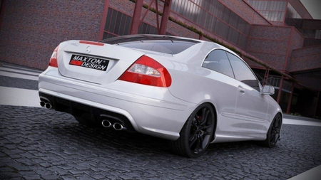 REAR BUMPER MERCEDES CLK W209 Z podkładem