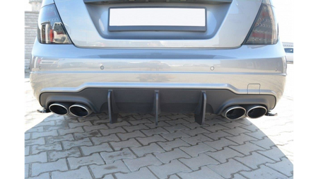 REAR DIFFUSER v.2 Mercedes C W204 AMG-Line (FACELIFT)