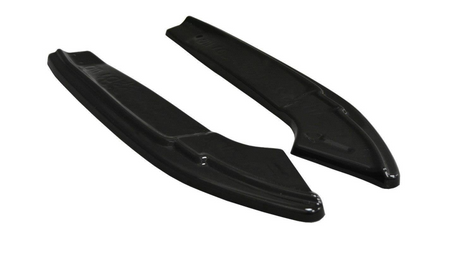 REAR SIDE SPLITTERS Audi A5 F5 S-Line Gloss Black