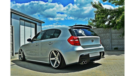 REAR SIDE SPLITTERS BMW 1 E87 Standard/M-Performance Gloss Black