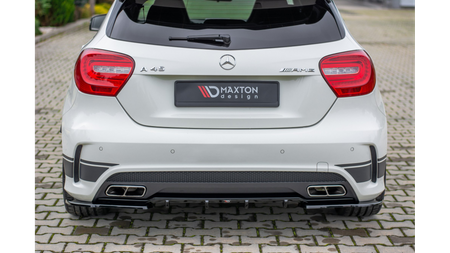 REAR SIDE SPLITTERS Mercedes A45 AMG W176 Gloss Black