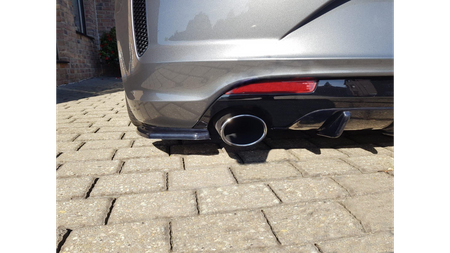 REAR SIDE SPLITTERS VOLKSWAGEN SCIROCCO MK.3 R FACELIFT Gloss Black