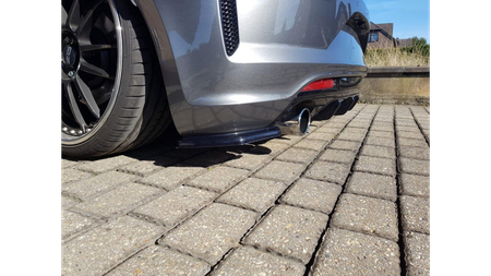 REAR SIDE SPLITTERS VOLKSWAGEN SCIROCCO MK.3 R FACELIFT Gloss Black