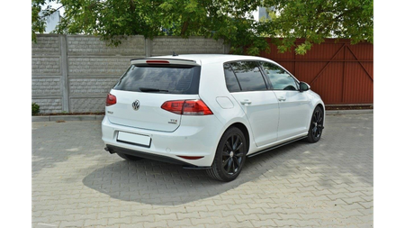 REAR SIDE SPLITTERS VW Golf Mk7 Standard Gloss Black