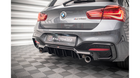 REAR VALANCE Bmw 1 F20/ F21 Facelift M-Power Gloss Black