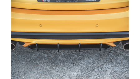 Racing Durability Rear Diffuser Ford Focus ST Mk4 Black