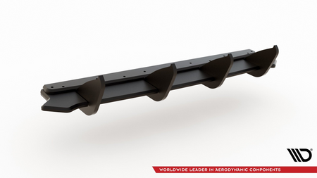 Racing Durability Rear Diffuser Ford Focus ST Mk4 Black-Red