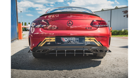 Racing Durability Rear Diffuser Mercedes-AMG C43 Coupe C205 Black