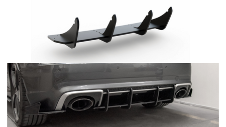 Racing Durability Rear Diffuser V.1 Audi RS3 8V Sportback Black