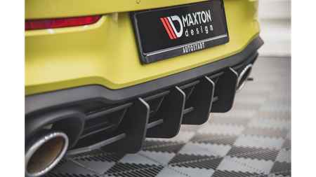 Racing Durability Rear Diffuser V.1 Volkswagen Golf 8 GTI Clubsport Black